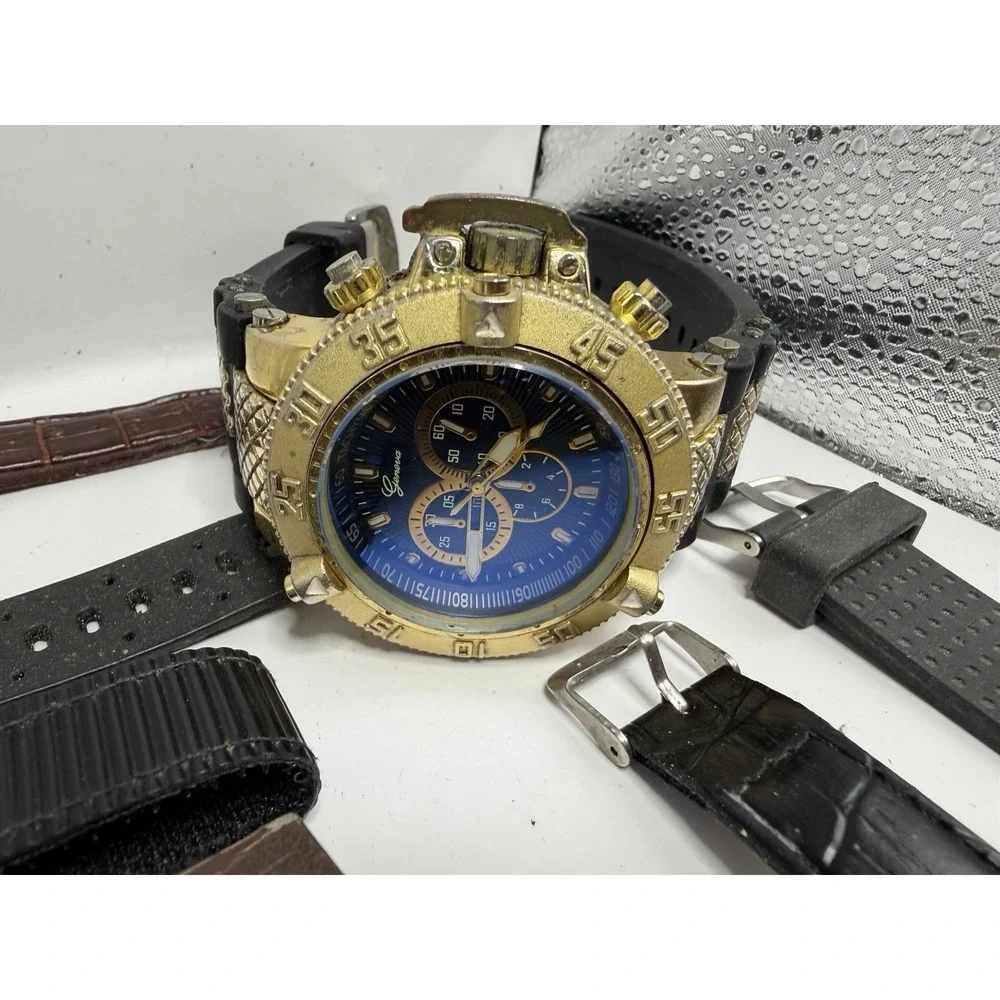 Mixed Brands Mens Watches Lot Of 14 For Parts Or Repair